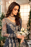 Maria B | Mbroidered Formals 24| Organza Suit | BD-2901 - by - Libasekhas UK - Registered Vendor of : Maria B - 100% Original Designer Dresss