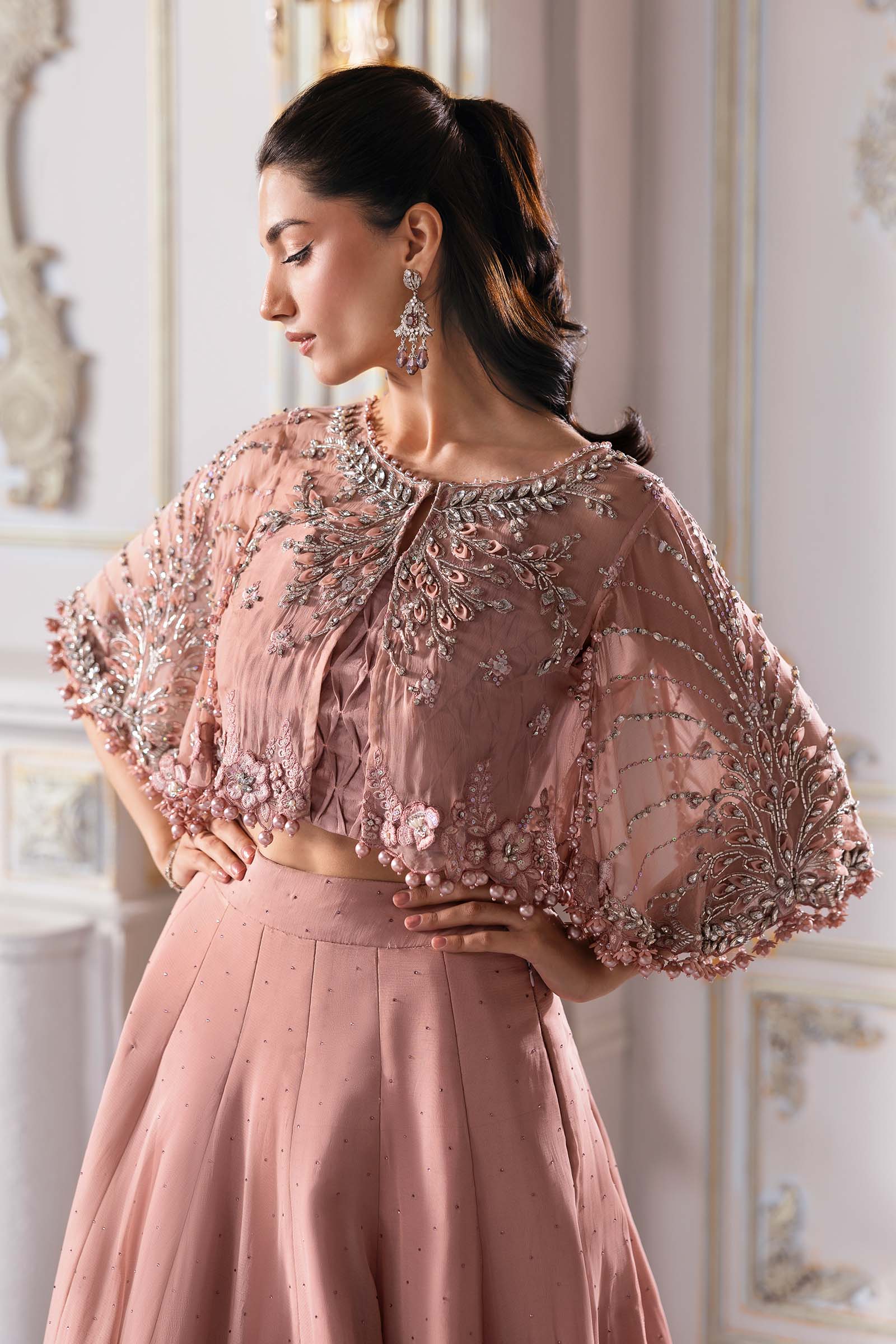 Maria B | Mbroidered 2025 | BD-3001 - by - Libasekhas UK - Registered Vendor of : Maria B - 100% Original Designer Dresss