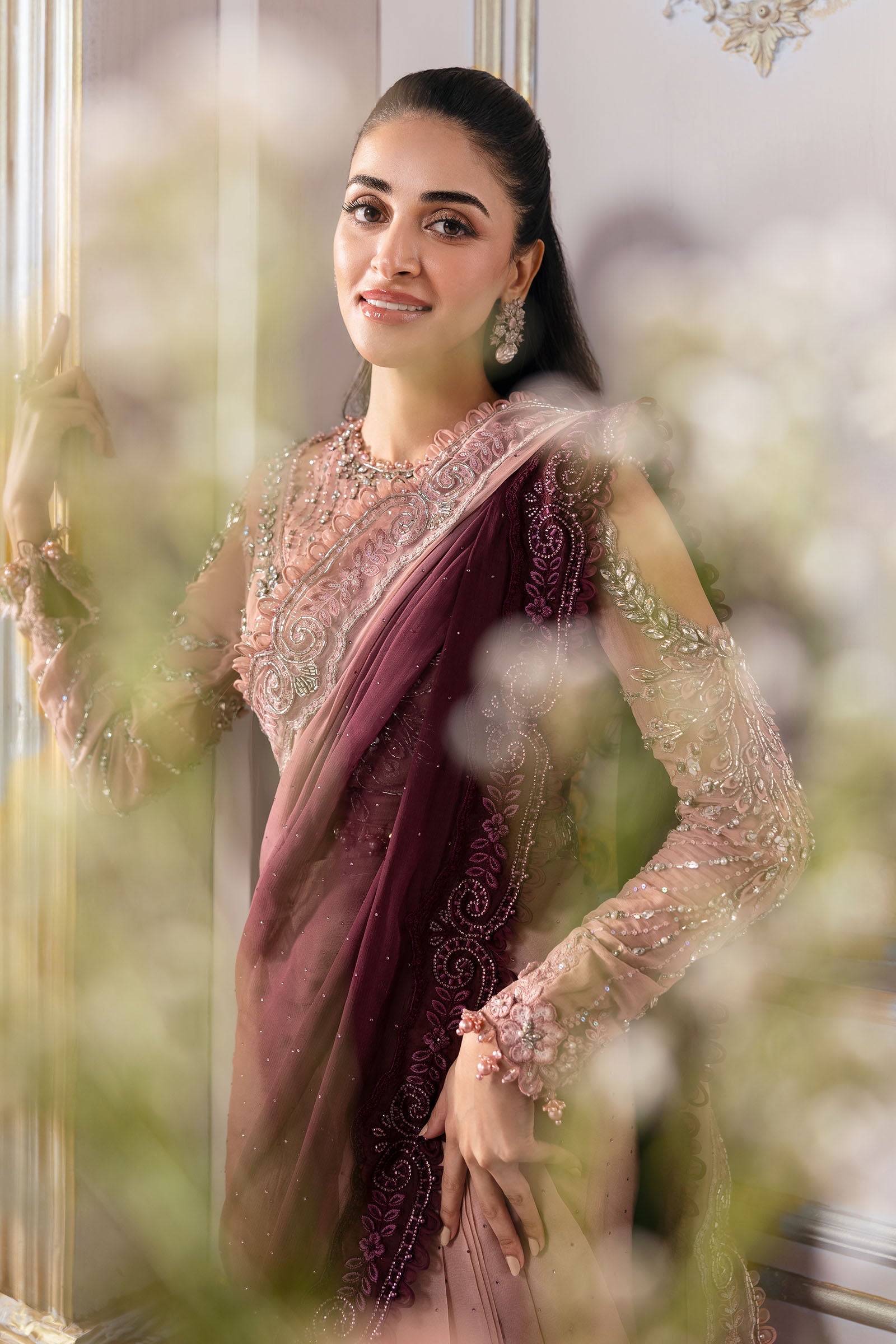 Maria B | Mbroidered 2025 | BD-3001 - by - Libasekhas UK - Registered Vendor of : Maria B - 100% Original Designer Dresss