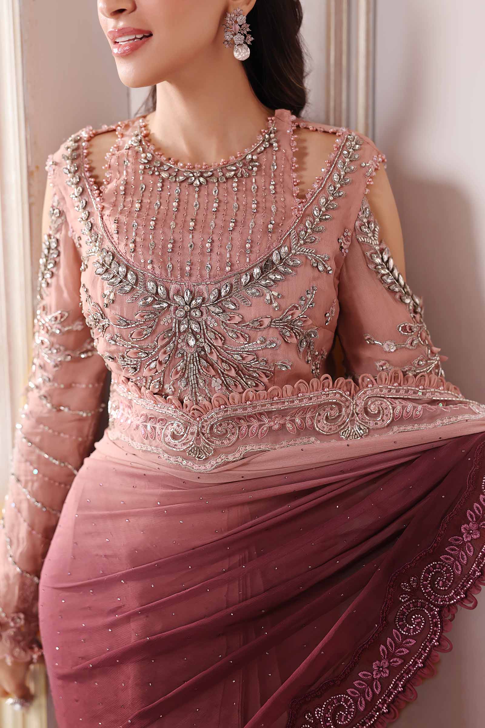 Maria B | Mbroidered 2025 | BD-3001 - by - Libasekhas UK - Registered Vendor of : Maria B - 100% Original Designer Dresss