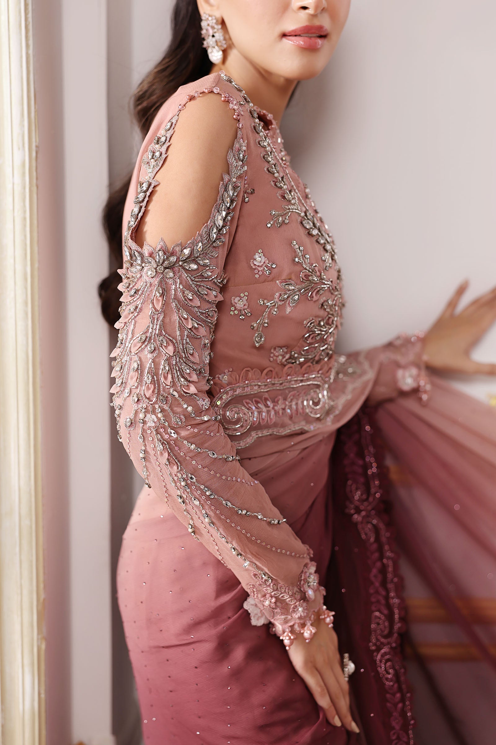 Maria B | Mbroidered 2025 | BD-3001 - by - Libasekhas UK - Registered Vendor of : Maria B - 100% Original Designer Dresss