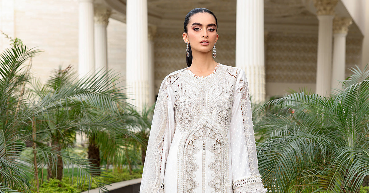 Maria B | luxury Lawn 26 | EL-26-01 - by Libasekhas UK - Registered Vendor of : Maria B - 100% Original Designer Dress
