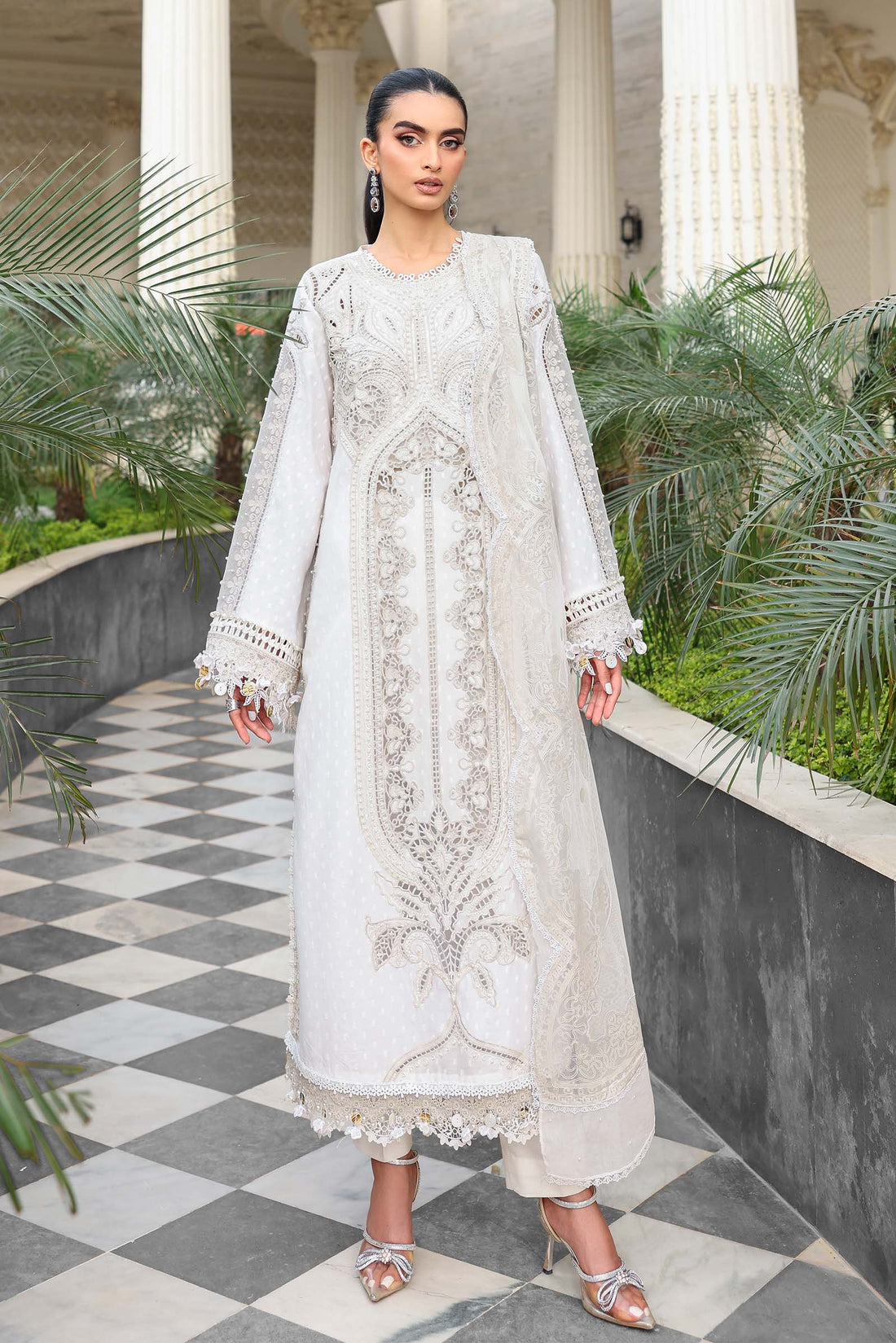 Maria B | luxury Lawn 26 | EL-26-01 - by Libasekhas UK - Registered Vendor of : Maria B - 100% Original Designer Dress