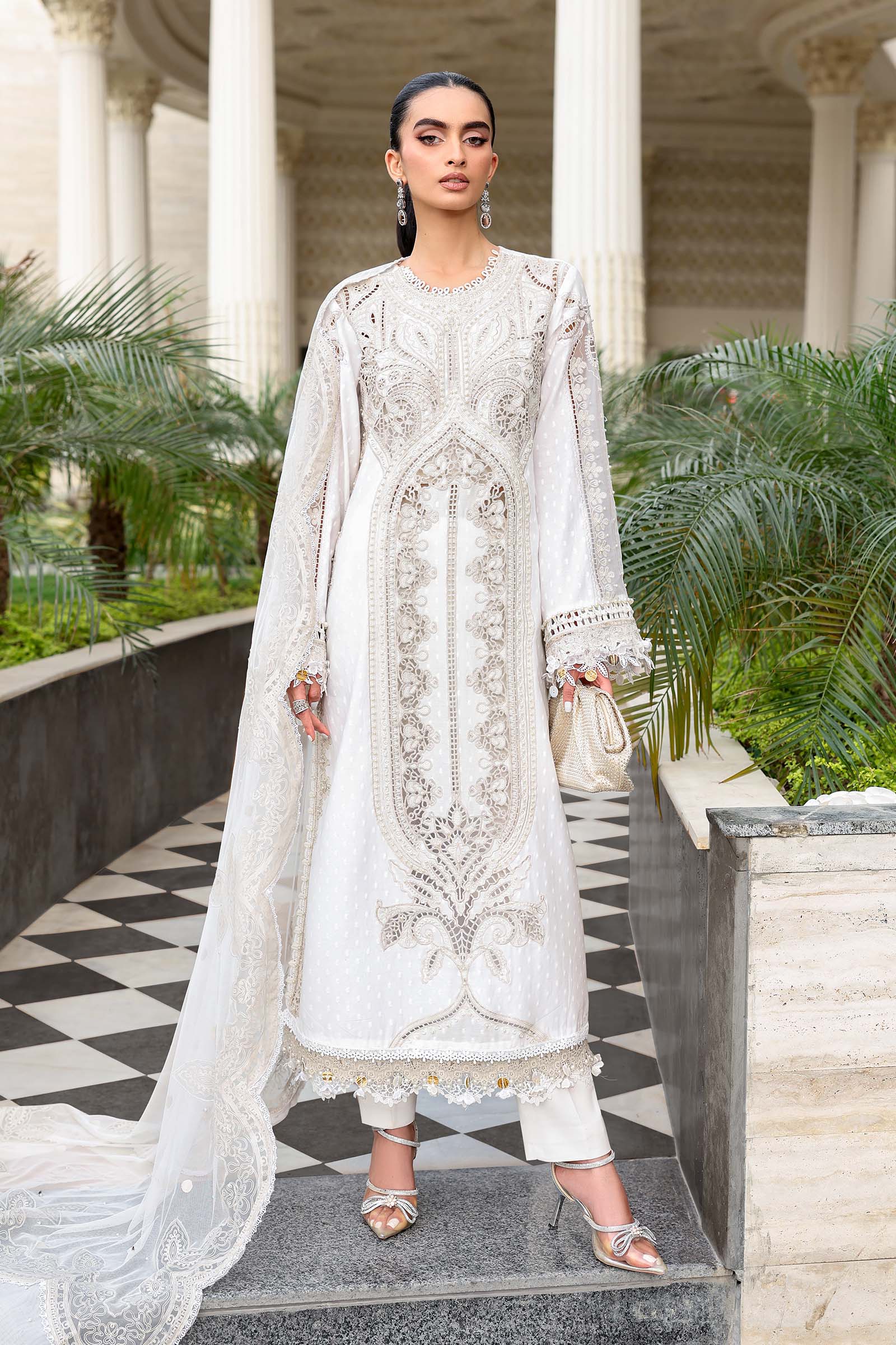 Maria B | luxury Lawn 26 | EL-26-01 - by Libasekhas UK - Registered Vendor of : Maria B - 100% Original Designer Dress