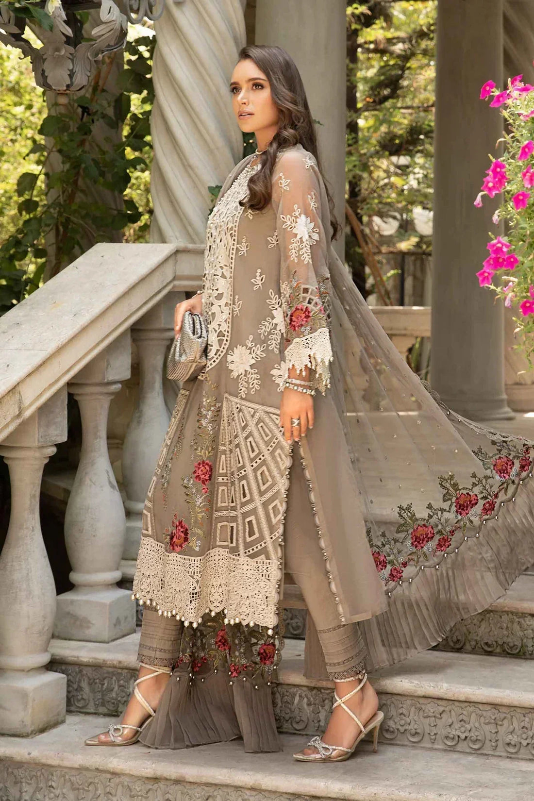 Maria B | Eid Lawn Collection | 01 - by - Libasekhas UK - Registered Vendor of : Maria B - 100% Original Designer Dresss
