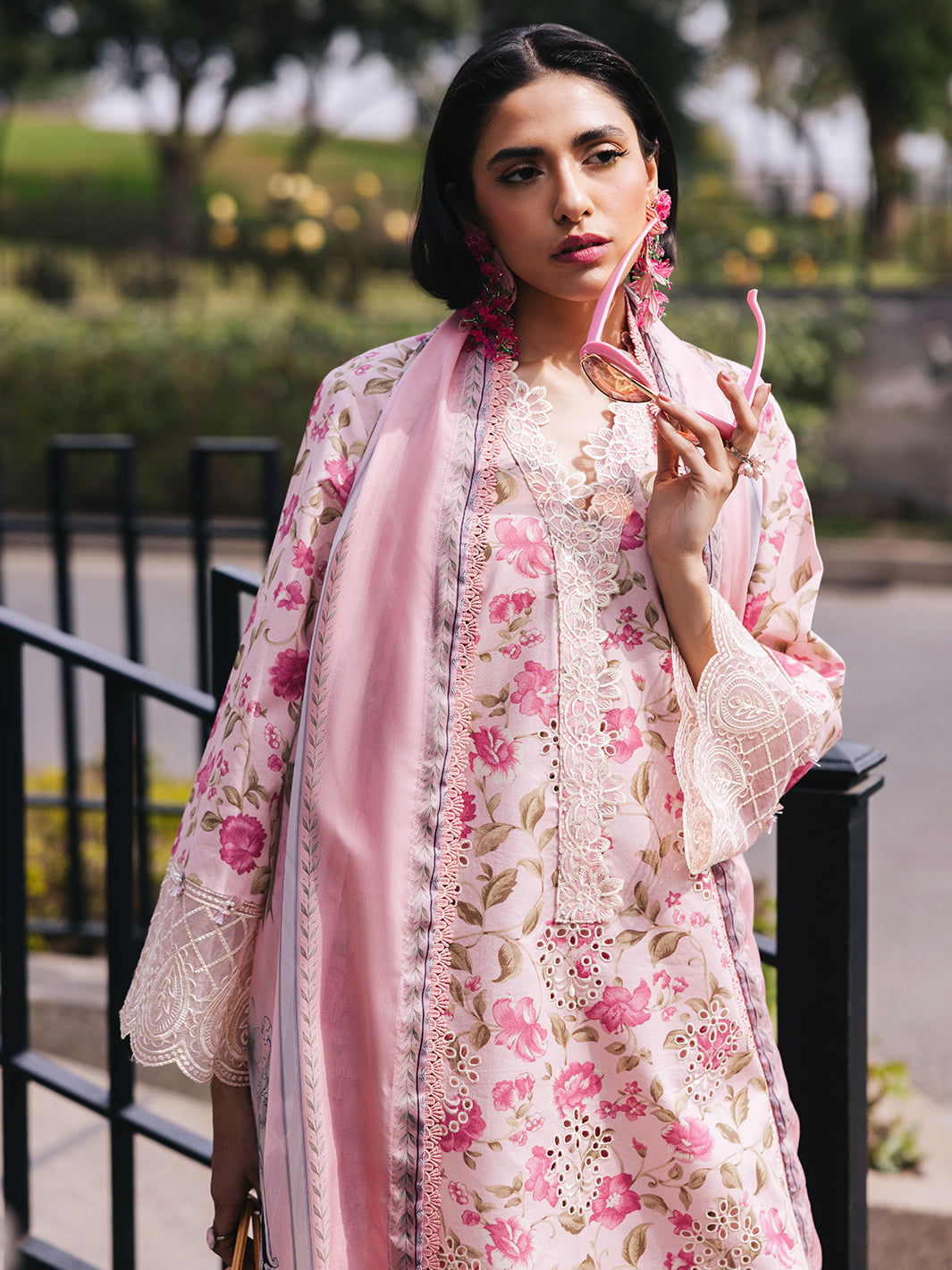 Mahnur | Broadway Luxury Lawn 25 | Lotus - by - Libasekhas UK - Registered Vendor of : Mahnur - 100% Original Designer Dresss