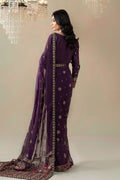 Maria B | Soiree Formals | WFS-09-01-Purple - by Libasekhas UK - Registered Vendor of : Maria B - 100% Original Designer Dress
