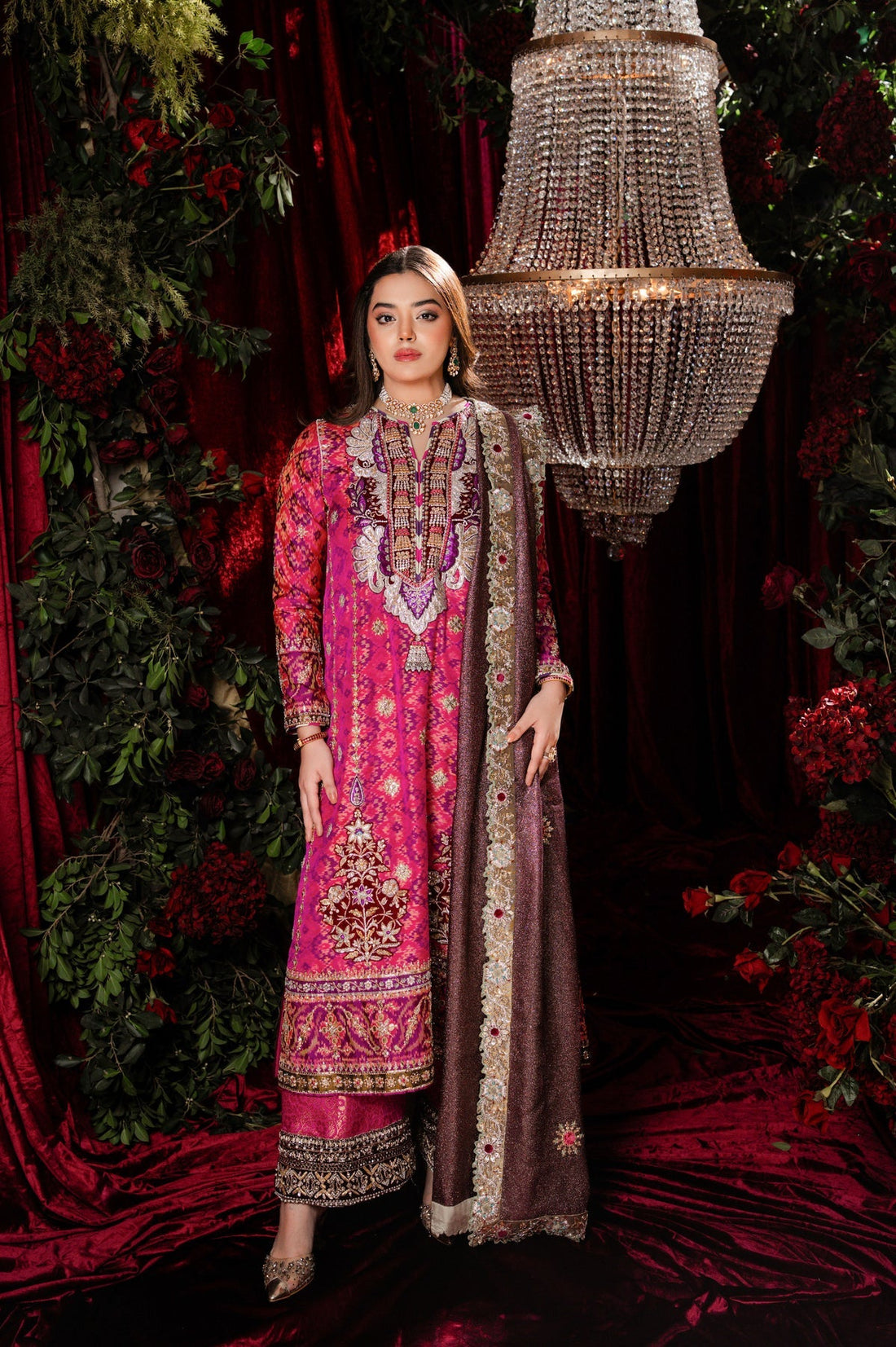 Sable Vogue | Laal Bagh Bridal Collection | SLB-1589 - by Libasekhas UK - Registered Vendor of : Sable Vogue - 100% Original Designer Dress