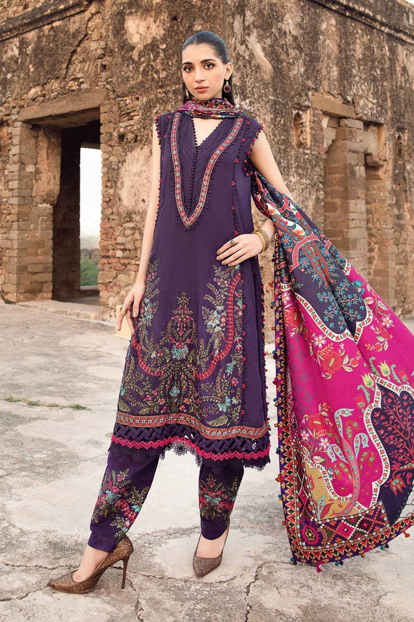 Maria B | M Prints Winter 24 | MPT-2402-A - by - Libasekhas UK - Registered Vendor of : Maria B - 100% Original Designer Dresss