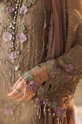 Maria b | Chiffon Formals 26 | MPC-26-102-Muted Mocha Brown - by Libasekhas UK - Registered Vendor of : Maria B - 100% Original Designer Dress