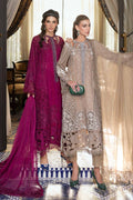 Maria B | Luxury Lawn 25 | D-2502-A - by - Libasekhas UK - Registered Vendor of : Maria B - 100% Original Designer Dresss