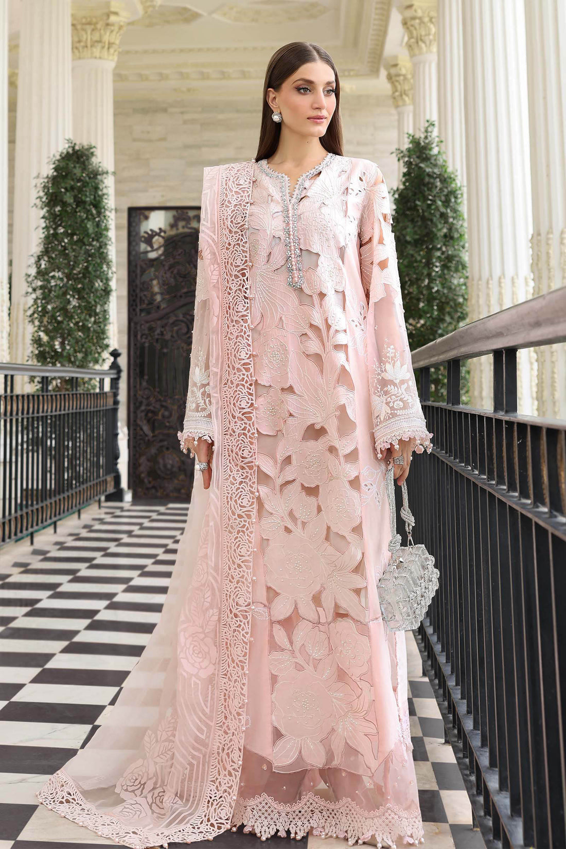 Maria B | luxury Lawn 26 | EL-26-02 - by Libasekhas UK - Registered Vendor of : Maria B - 100% Original Designer Dress