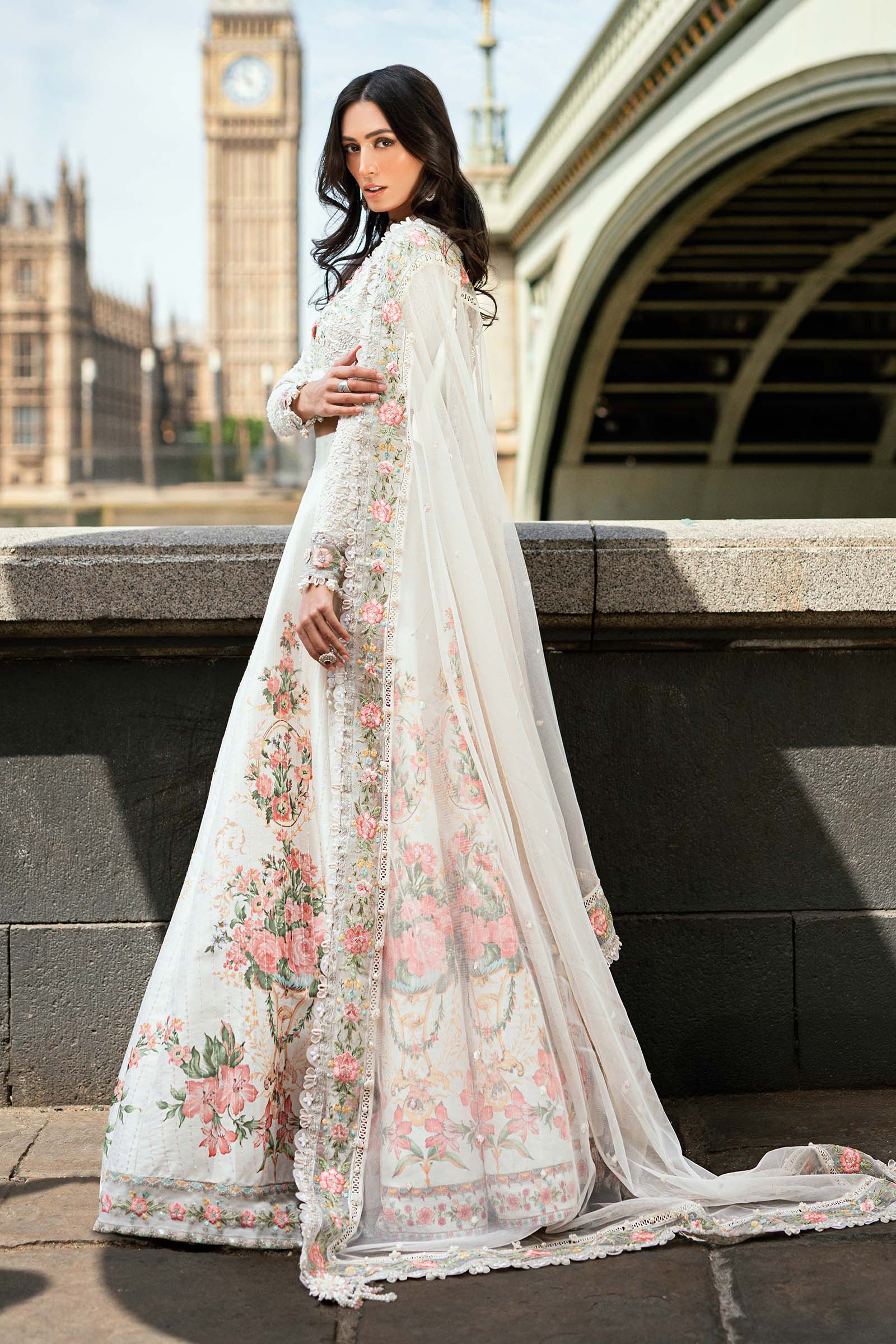 Maria B | Soiree Formals 25 | WF-09-02 - by Libasekhas UK - Registered Vendor of : Maria B - 100% Original Designer Dress