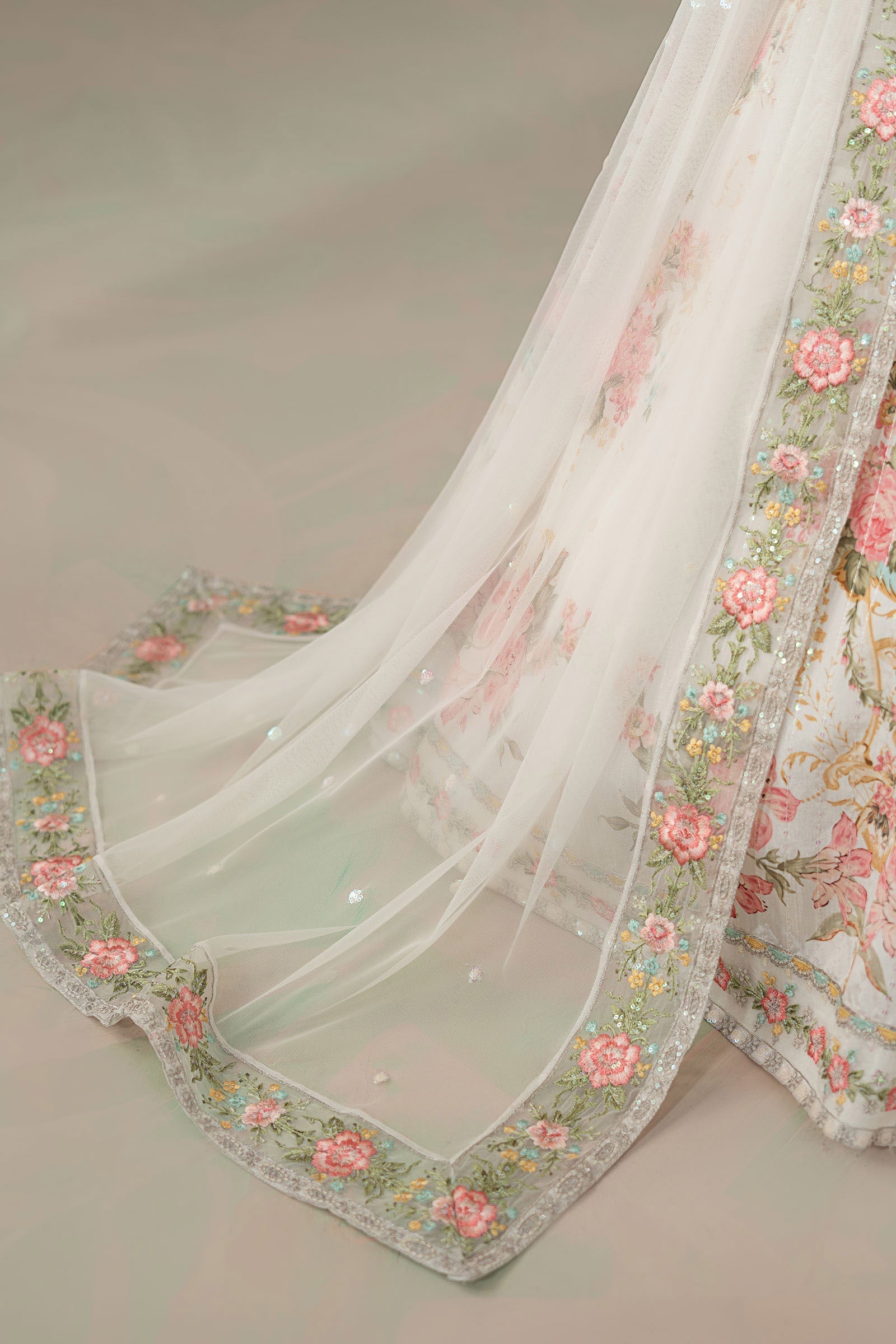 Maria B | Soiree Formals | WFS-09-02-White - by Libasekhas UK - Registered Vendor of : Maria B - 100% Original Designer Dress