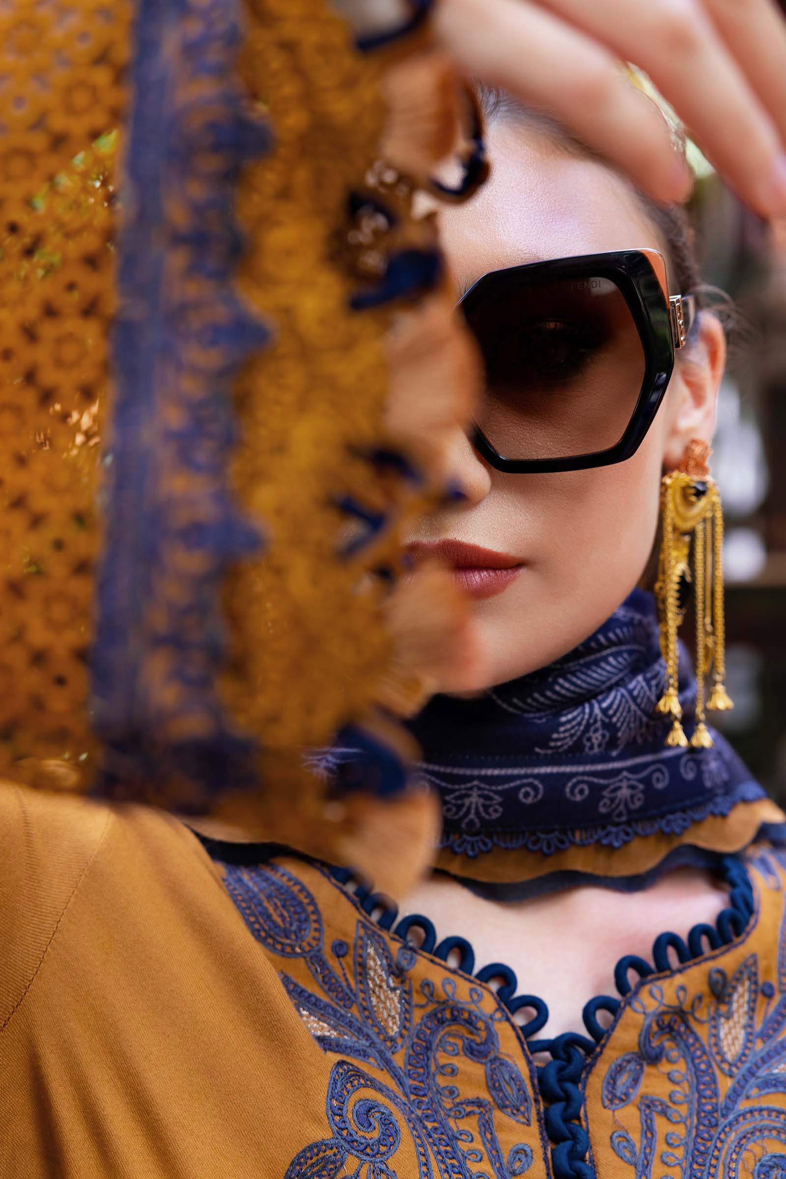 Maria B | M Prints Winter 25 | MPT-2803-A - by Libasekhas UK - Registered Vendor of : Maria B - 100% Original Designer Dress