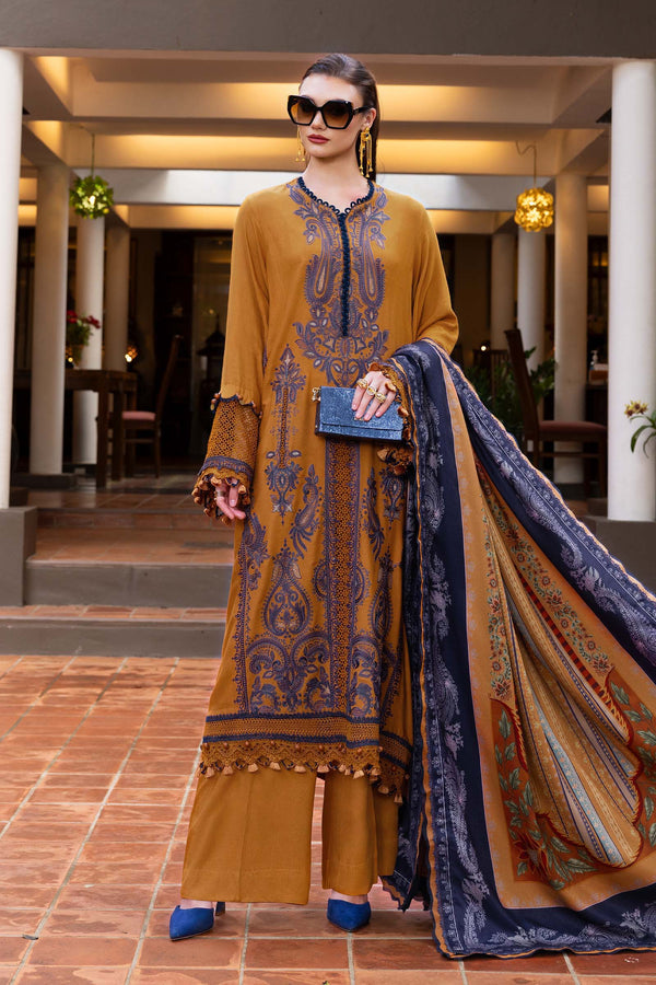 Maria B | M Prints Winter 25 | MPT-2803-A - by Libasekhas UK - Registered Vendor of : Maria B - 100% Original Designer Dress