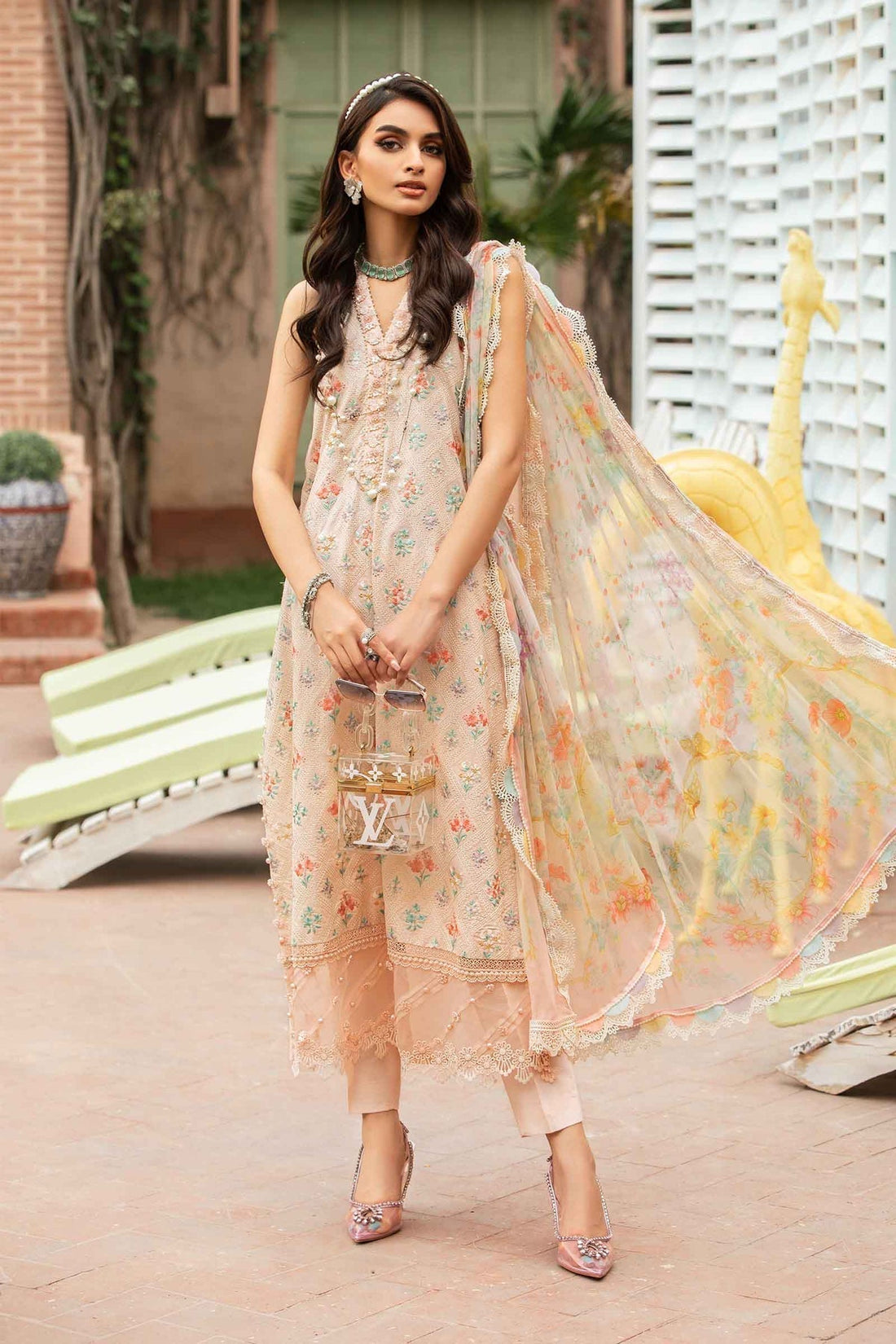 Maria.B | M Print Eid Edit | MPT-2203-B - by - Libasekhas UK - Registered Vendor of : Maria B - 100% Original Designer Dresss