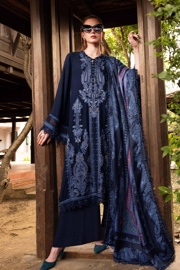 Maria B | M Prints Winter 25 | MPT-2803-B - by Libasekhas UK - Registered Vendor of : Maria B - 100% Original Designer Dress