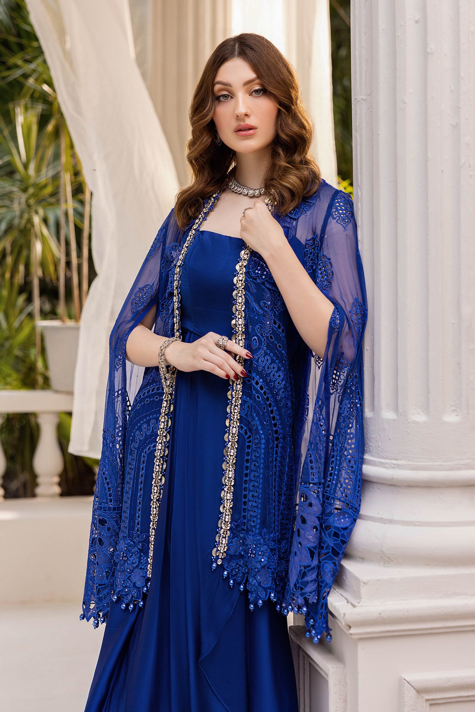 Maria B | Chiffon Formals 25 | MPC-25-103 - by Libasekhas UK - Registered Vendor of : Maria B - 100% Original Designer Dress