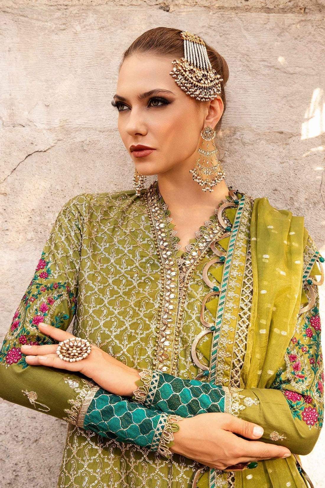 Maria B | Sateen Formals 24 | CST-803 - by - Libasekhas UK - Registered Vendor of : Maria B - 100% Original Designer Dresss