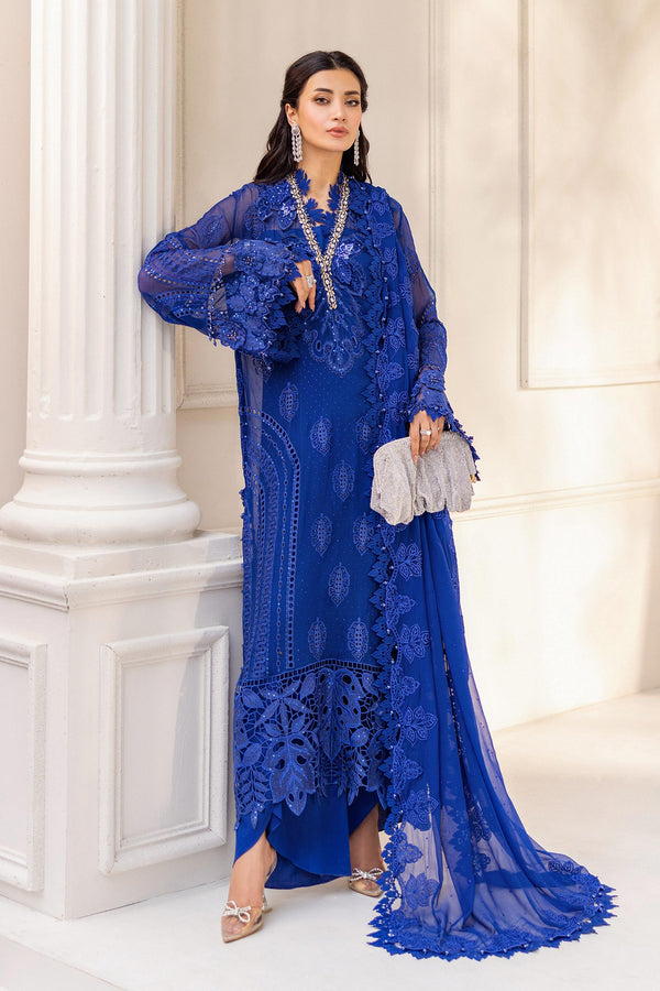 Maria B | Chiffon Formals 25 | MPC-25-103 - by Libasekhas UK - Registered Vendor of : Maria B - 100% Original Designer Dress