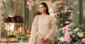 Maria b | Chiffon Formals 26 | MPC-26-103-Olive Gold - by Libasekhas UK - Registered Vendor of : Maria B - 100% Original Designer Dress
