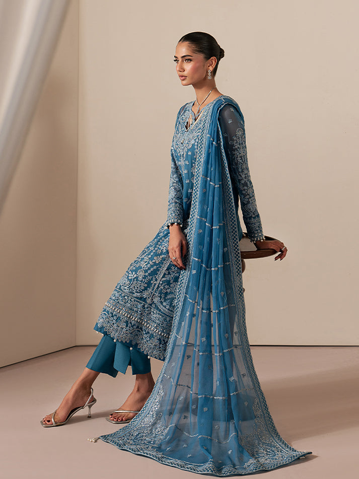 Gulaal | Ayla Luxury Chiffon | Sera - by Libasekhas UK - Registered Vendor of : Gulaal - 100% Original Designer Dress