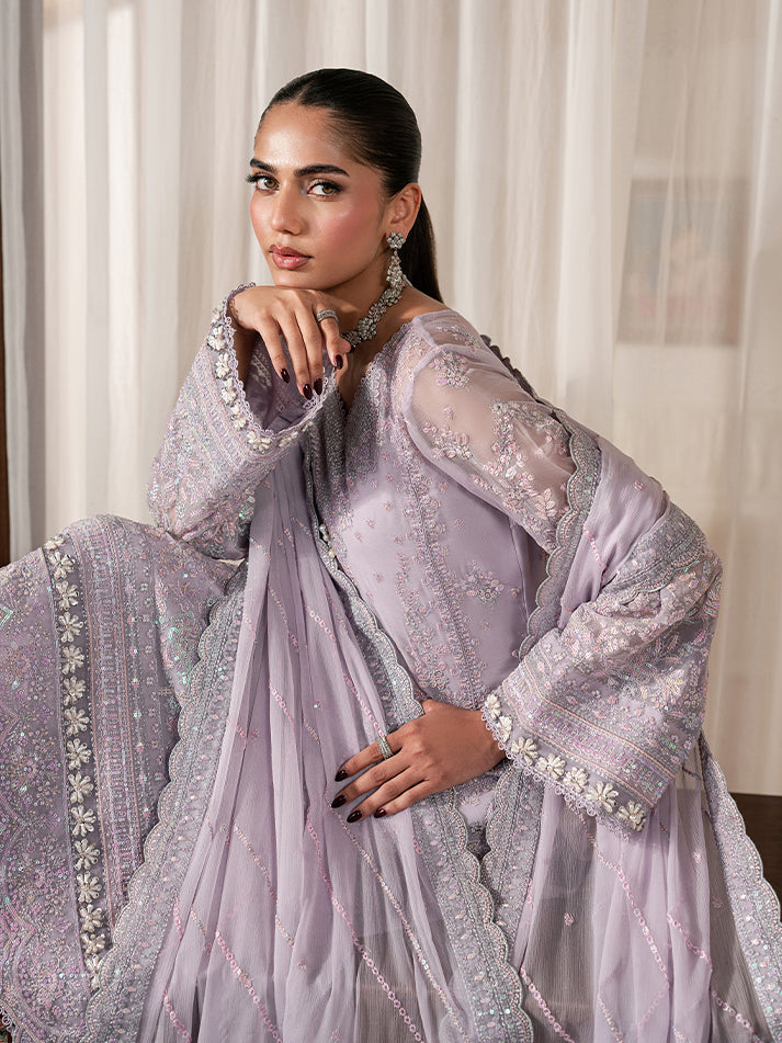 Gulaal | Ayla Luxury Chiffon | Elia - by Libasekhas UK - Registered Vendor of : Gulaal - 100% Original Designer Dress