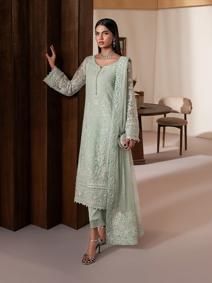Gulaal | Ayla Luxury Chiffon | Lisse - by Libasekhas UK - Registered Vendor of : Gulaal - 100% Original Designer Dress