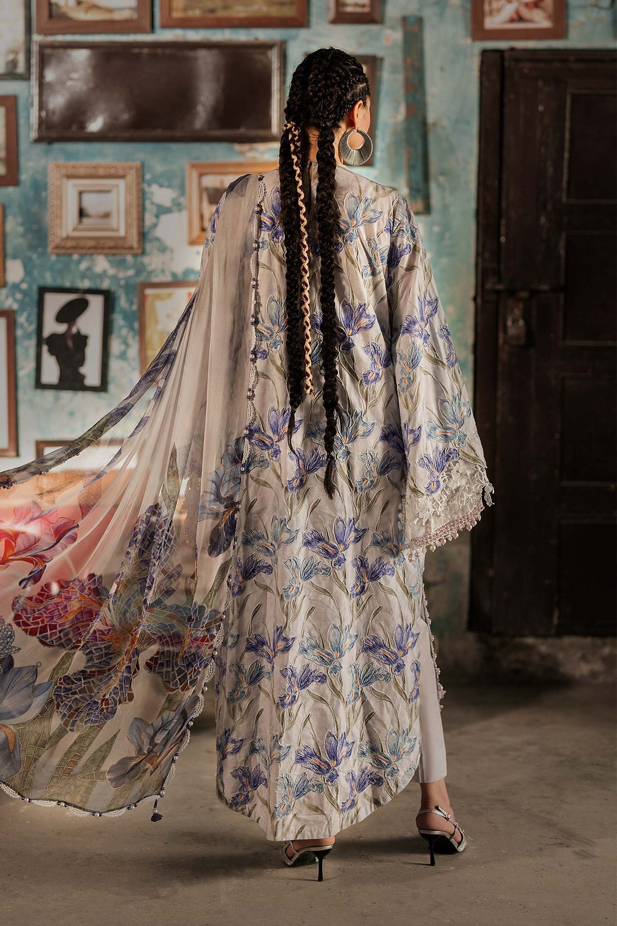 Maria B | M Prints Winter Fall 2026 | MPT-3104-A - by Libasekhas UK - Registered Vendor of : Maria B - 100% Original Designer Dress