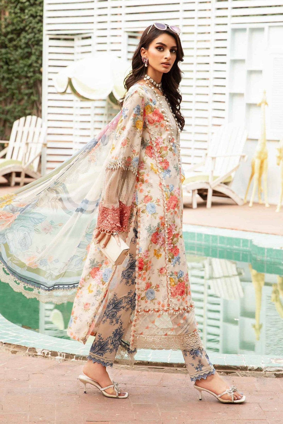 Maria.B | M Print Eid Edit | MPT-2204-A - by - Libasekhas UK - Registered Vendor of : Maria B - 100% Original Designer Dresss