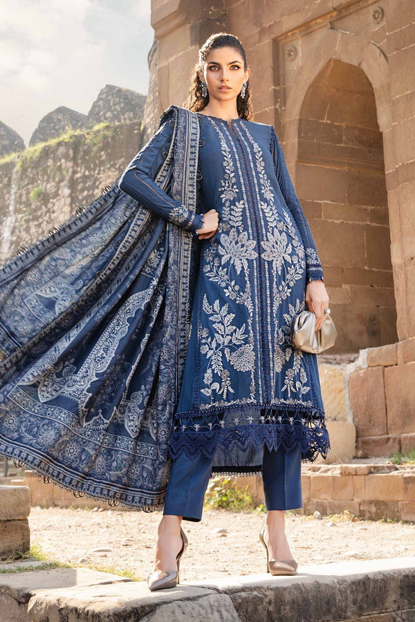 Maria B | M Prints Winter 24 | MPT-2404-B - by - Libasekhas UK - Registered Vendor of : Maria B - 100% Original Designer Dresss