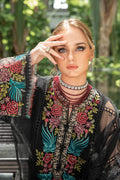 Maria B | Luxury Lawn | EL-23-04-Black - by - Libasekhas UK - Registered Vendor of : Maria B - 100% Original Designer Dresss
