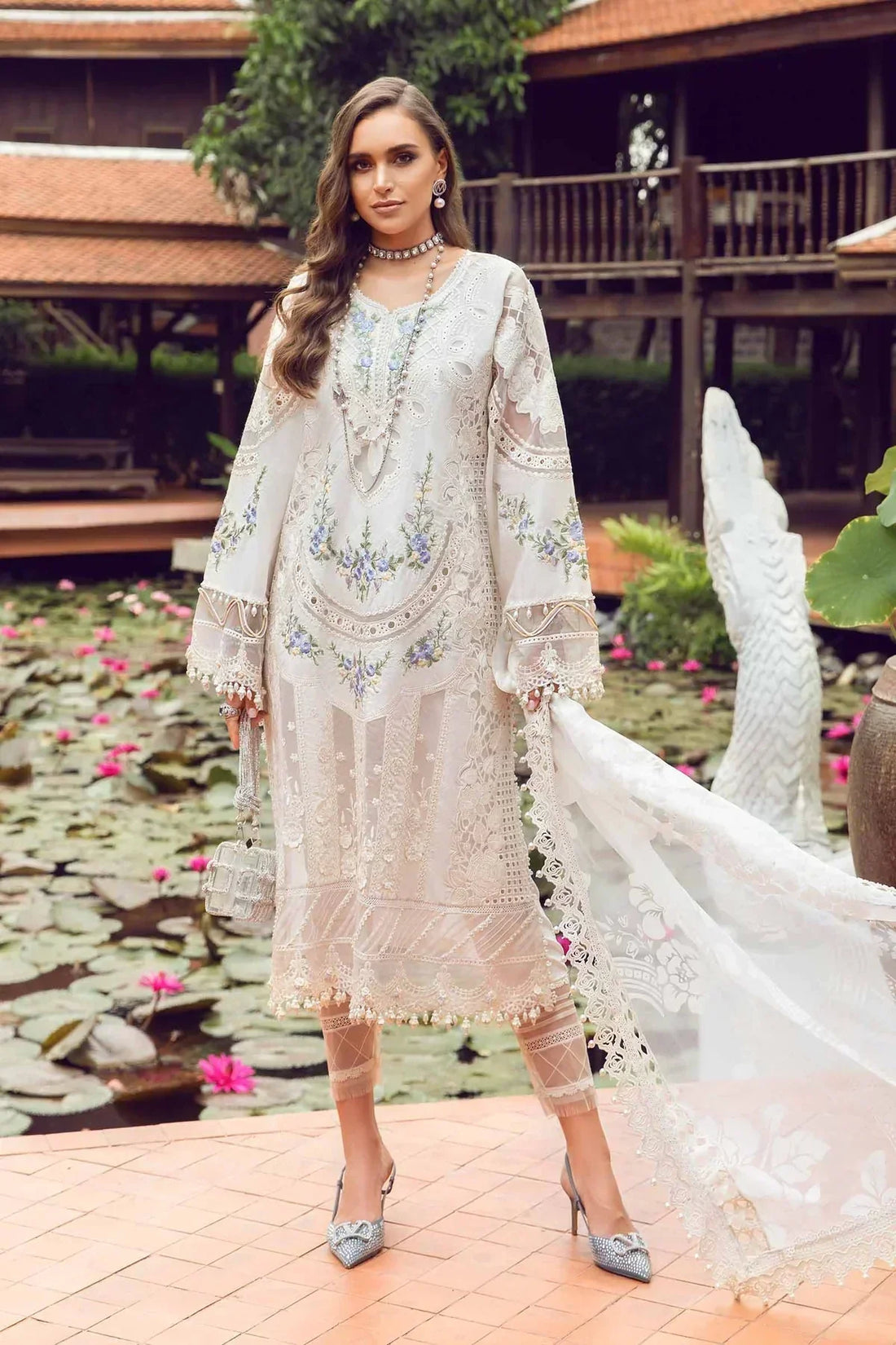 Maria B | Eid Lawn Collection | 04 - by - Libasekhas UK - Registered Vendor of : Maria B - 100% Original Designer Dresss