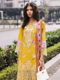 Mahnur | Broadway Luxury Lawn 25 | Buttercup - by - Libasekhas UK - Registered Vendor of : Mahnur - 100% Original Designer Dresss