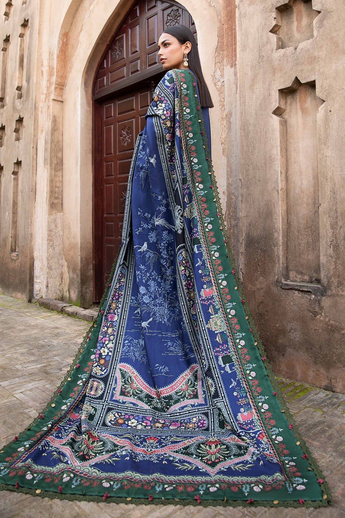 Maria B | M Prints Winter 24 | MPT-2405-A - by - Libasekhas UK - Registered Vendor of : Maria B - 100% Original Designer Dresss