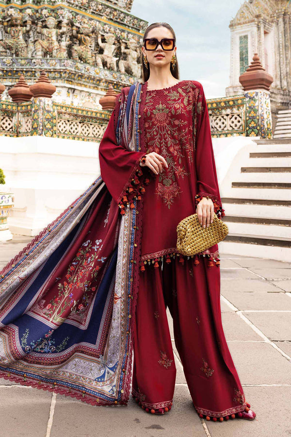Maria B | M Prints Winter 25 | MPT-2805-A - by Libasekhas UK - Registered Vendor of : Maria B - 100% Original Designer Dress