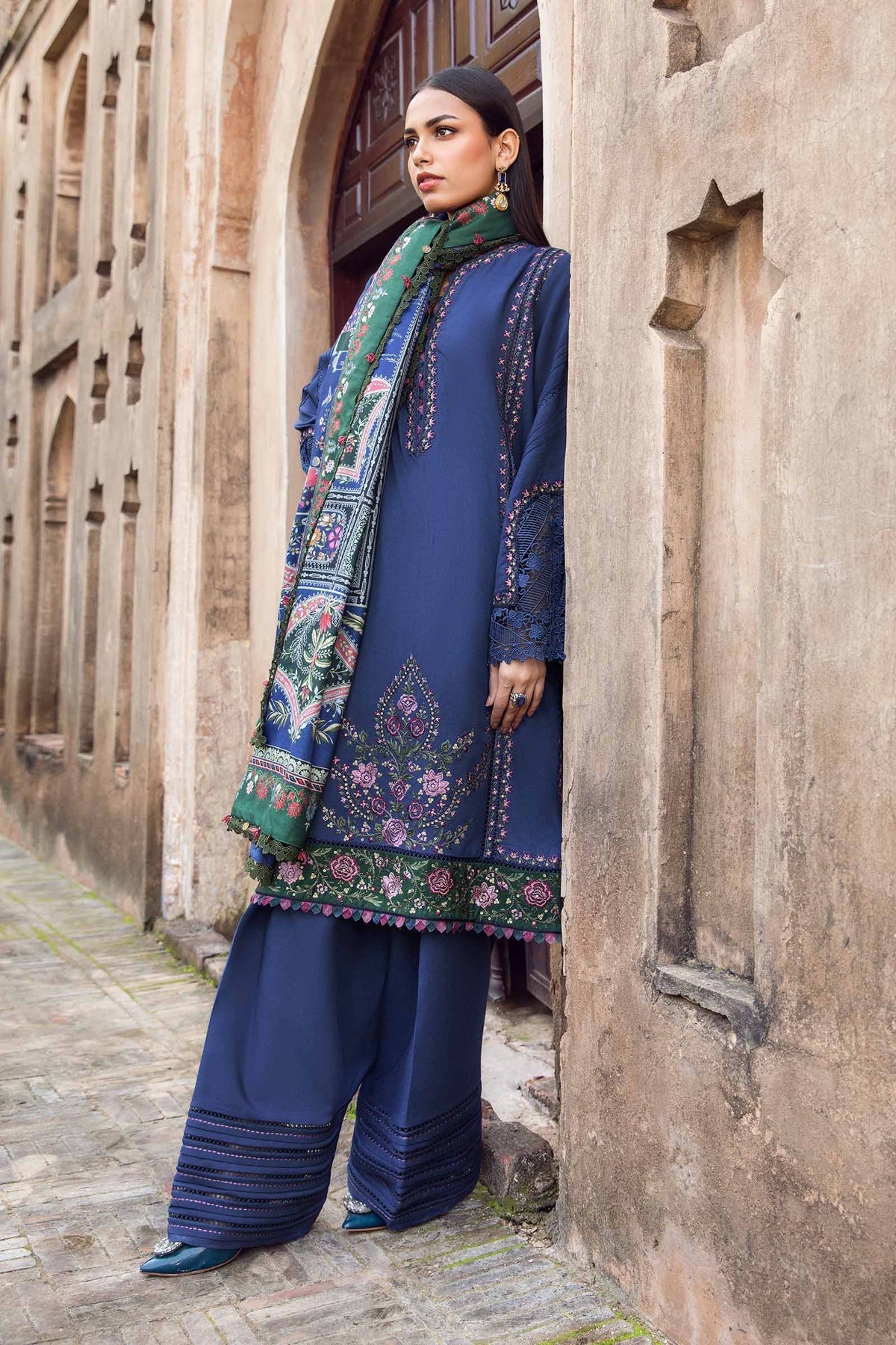 Maria B | M Prints Winter 24 | MPT-2405-A - by - Libasekhas UK - Registered Vendor of : Maria B - 100% Original Designer Dresss