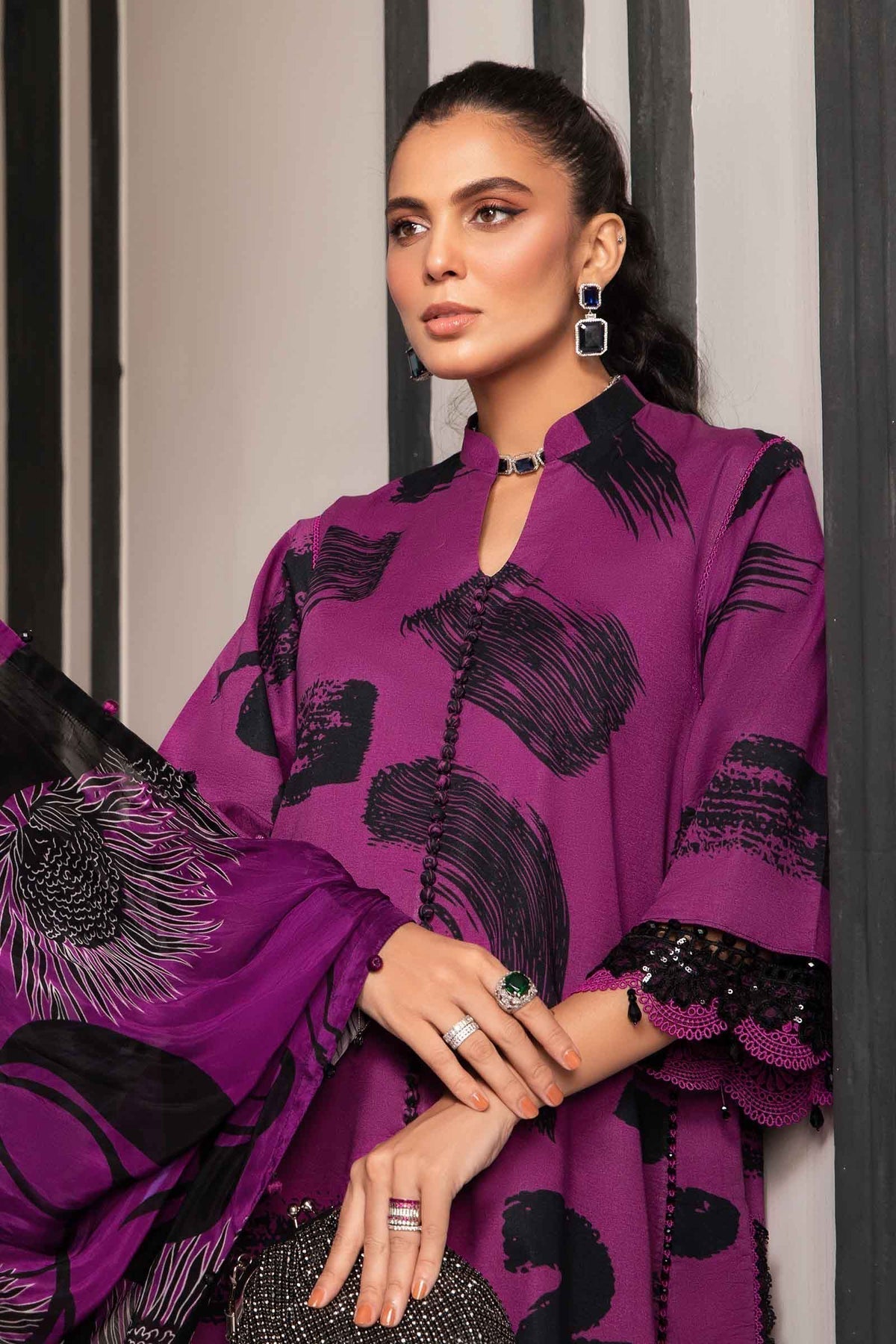 Maria.B | M Print Eid Edit | MPT-2205-B - by - Libasekhas UK - Registered Vendor of : Maria B - 100% Original Designer Dresss