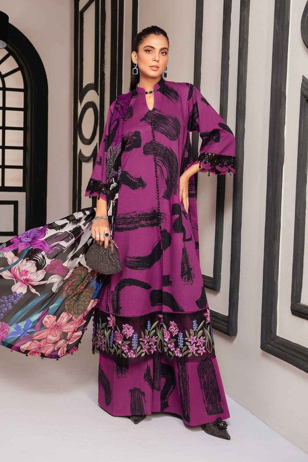 Maria.B | M Print Eid Edit | MPT-2205-B - by - Libasekhas UK - Registered Vendor of : Maria B - 100% Original Designer Dresss