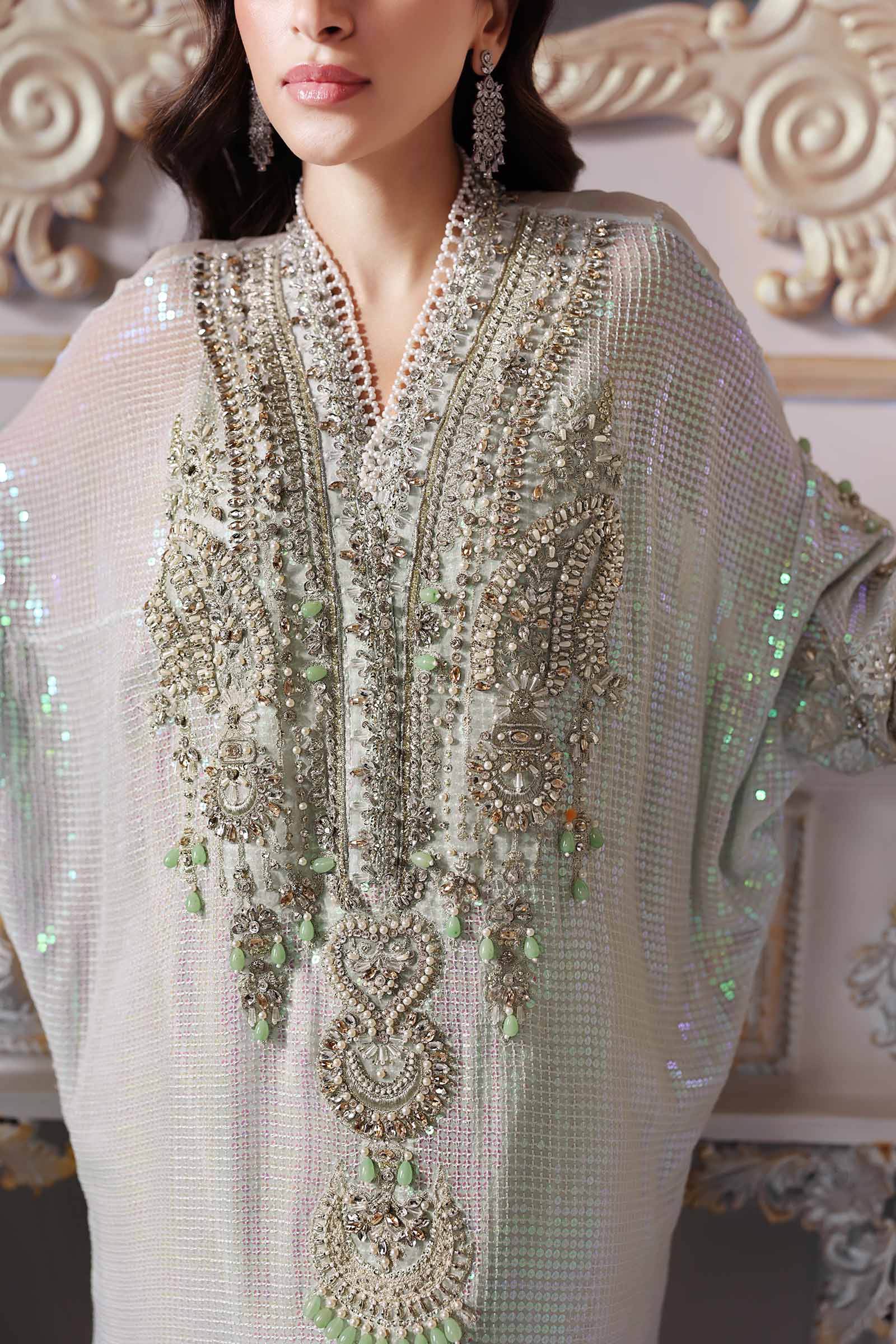 Maria B | Mbroidered 2025 | BD-3005 - by - Libasekhas UK - Registered Vendor of : Maria B - 100% Original Designer Dresss