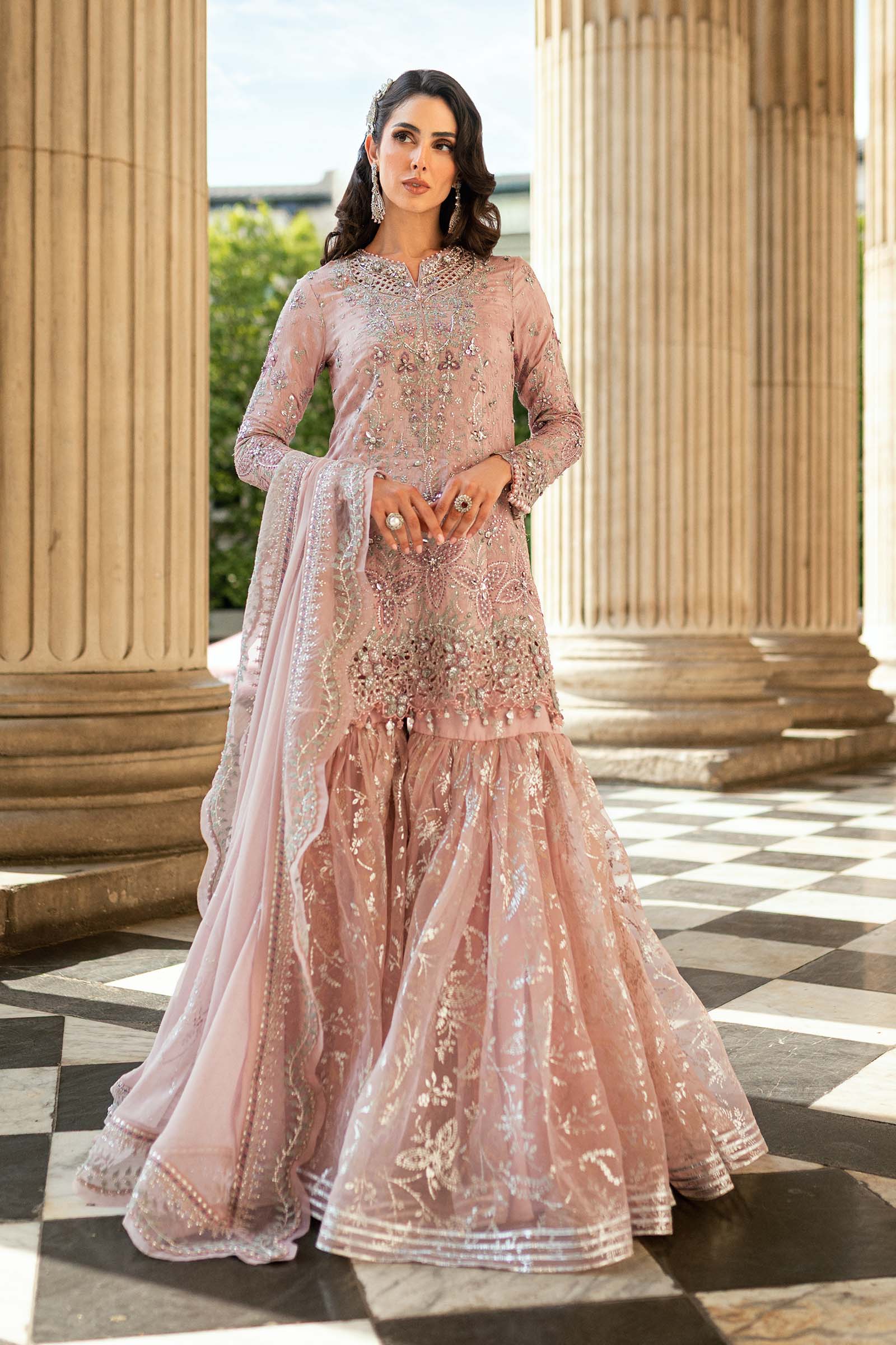 Maria B | Soiree Formals 25 | WF-09-05 - by Libasekhas UK - Registered Vendor of : Maria B - 100% Original Designer Dress