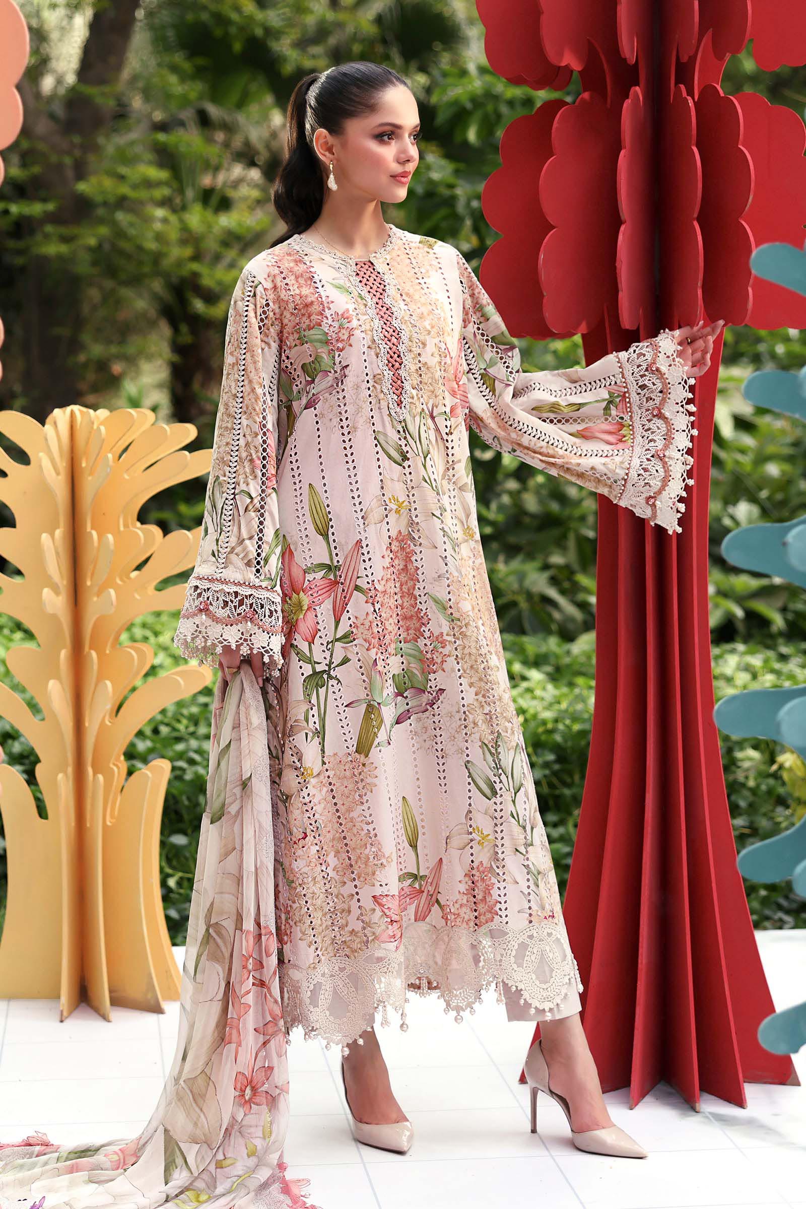 Maria B | M Prints 26 | MPT-3006-A - by Libasekhas UK - Registered Vendor of : Maria B - 100% Original Designer Dress