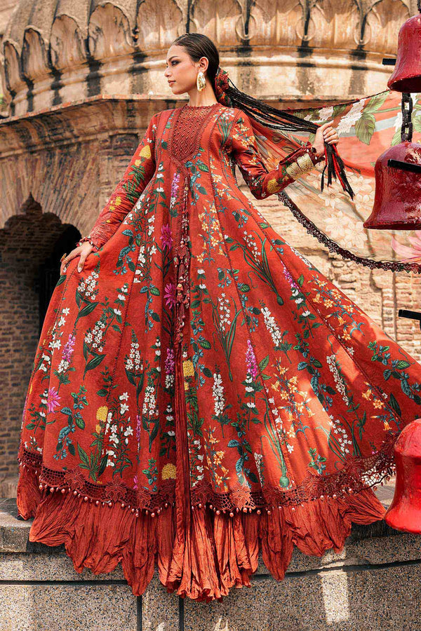 Maria B | M Prints Winter Fall 2026 | MPT-3106-B - by Libasekhas UK - Registered Vendor of : Maria B - 100% Original Designer Dress