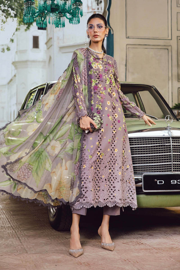 Maria B | M Prints Winter 25 |  MPT-2706-B - by Libasekhas UK - Registered Vendor of : Maria B - 100% Original Designer Dress