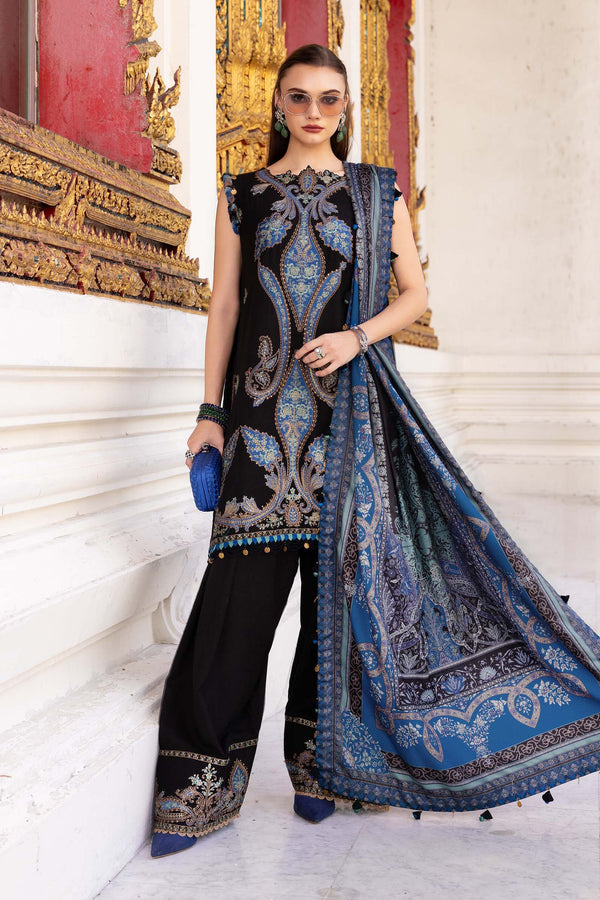 Prints Winter 25 |MPT-2806-B - by Libasekhas UK - Registered Vendor of : Maria B - 100% Original Designer Dress