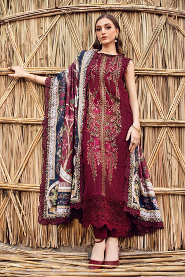 Maria B | M Prints Winter 24 | MPT-2406-B - Libasekhas