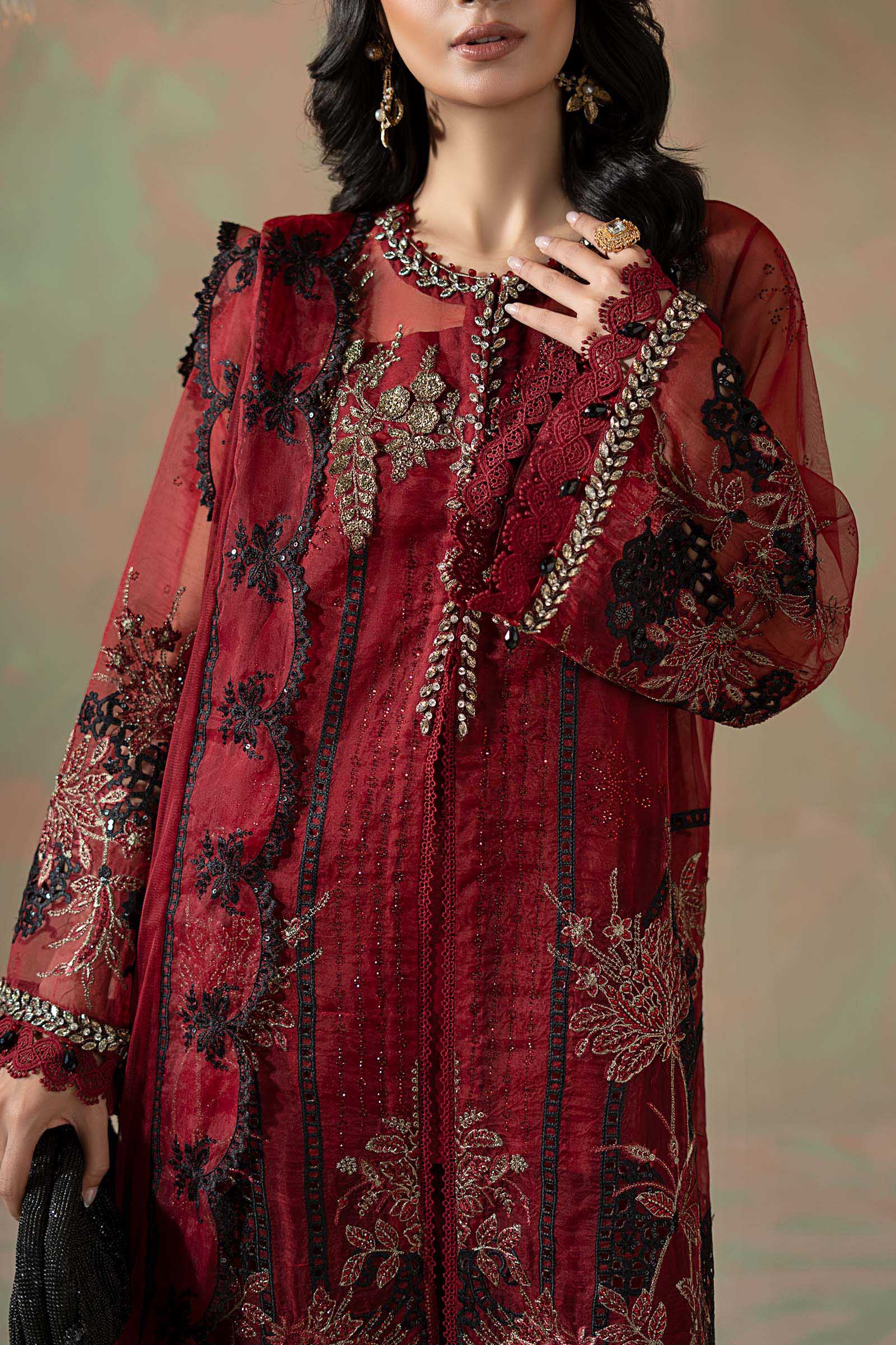 Maria B | Soiree Formals | WFS-09-06 - by Libasekhas UK - Registered Vendor of : Maria B - 100% Original Designer Dress