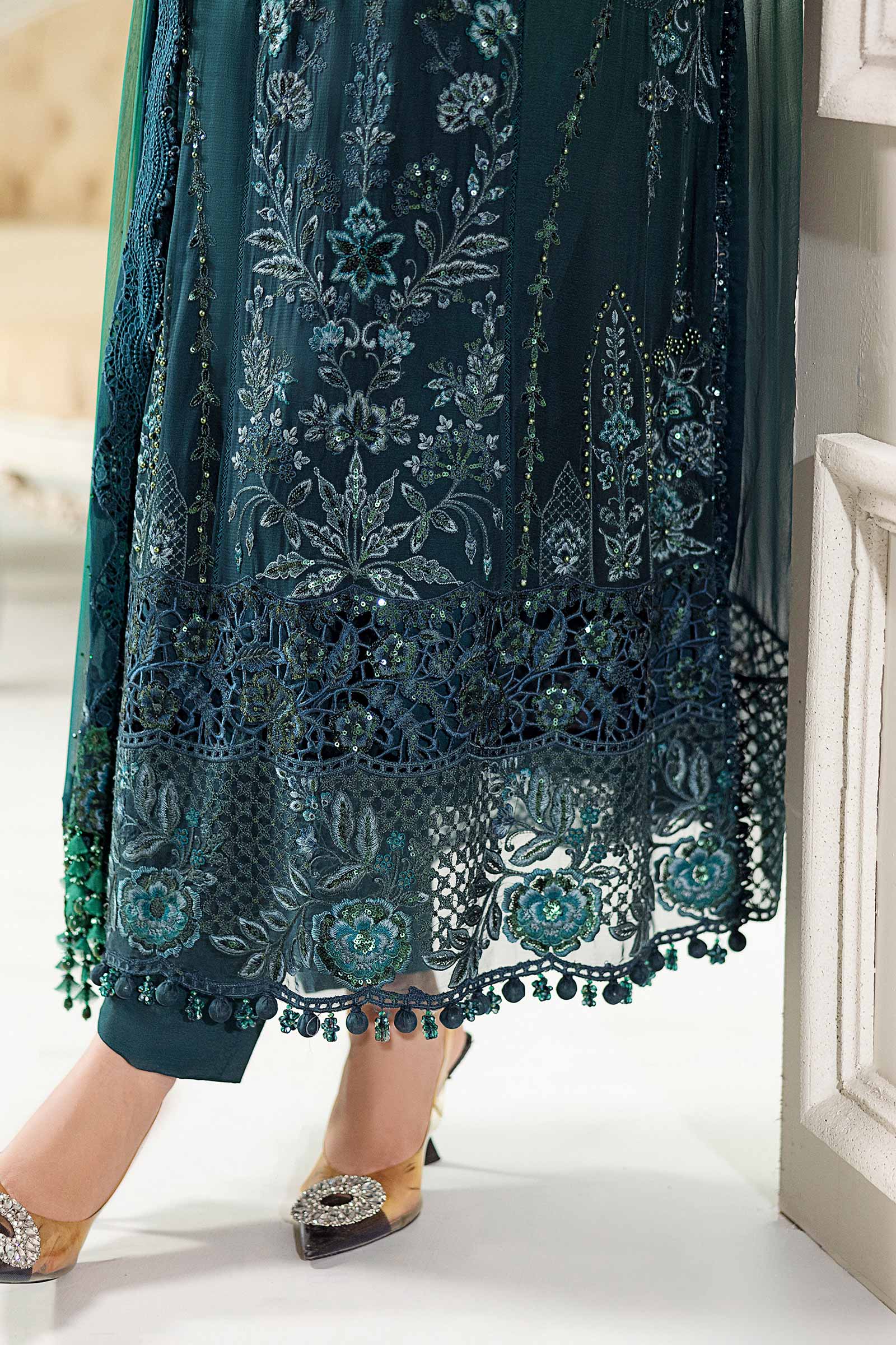 Maria B | Chiffon Formals 25 | MPC-25-106 - by Libasekhas UK - Registered Vendor of : Maria B - 100% Original Designer Dress