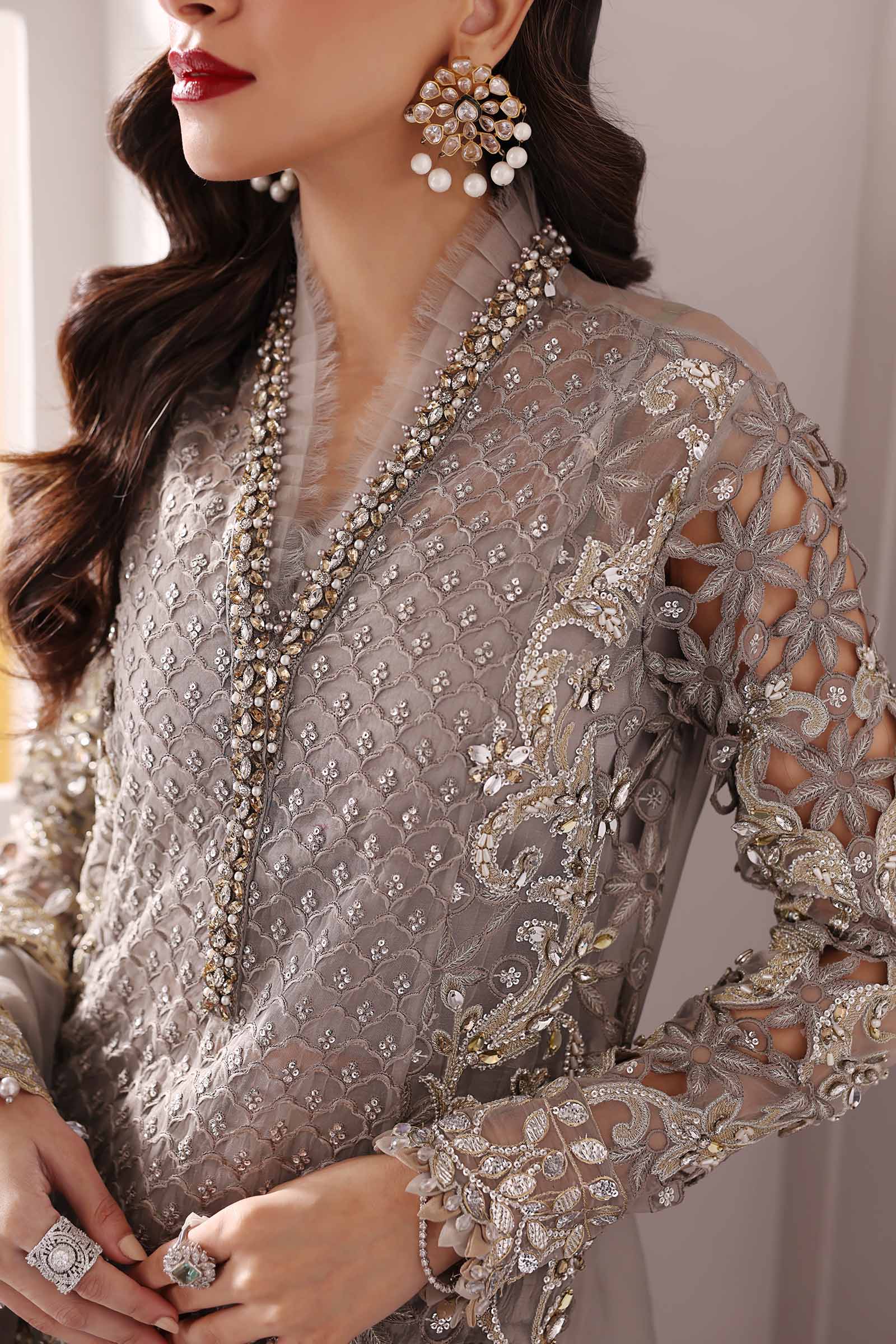 Maria B | Mbroidered 2025 | BD-3006 - by - Libasekhas UK - Registered Vendor of : Maria B - 100% Original Designer Dresss